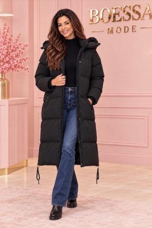 Lisa Puff waterdichte winterjas dames – warme gewatteerde pufferjas