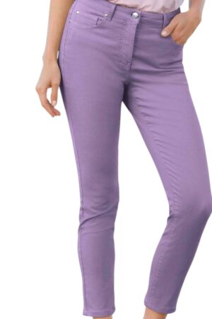 Lila high waist skinny jeans dames – stretchbroek met perfecte pasvorm