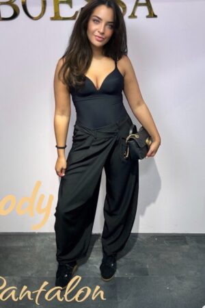 shapewear bodysuit seamless string zwart