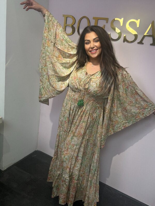 boho maxi dress