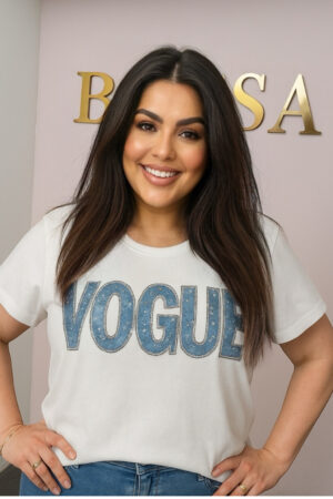 vogue-tshirt-wit-glitterletters