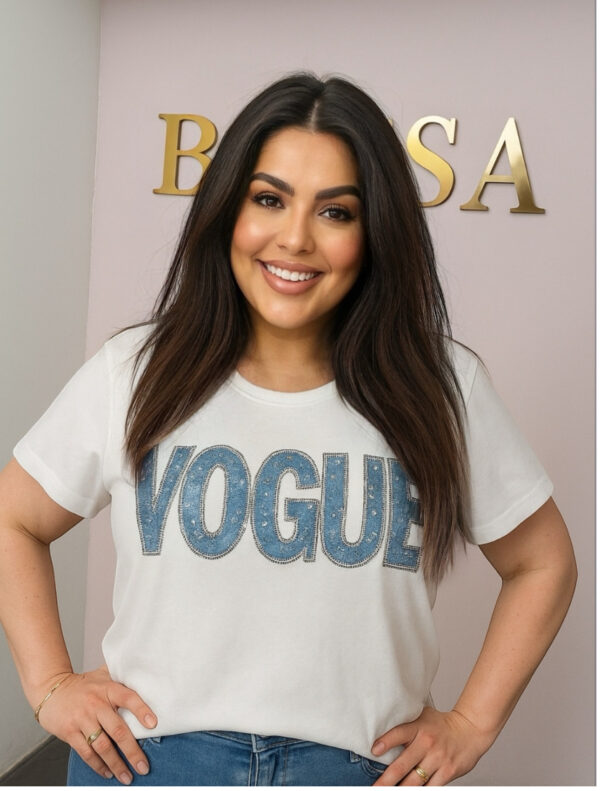 vogue-tshirt-wit-glitterletters