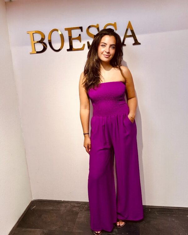 smog jumpsuit Azzurro