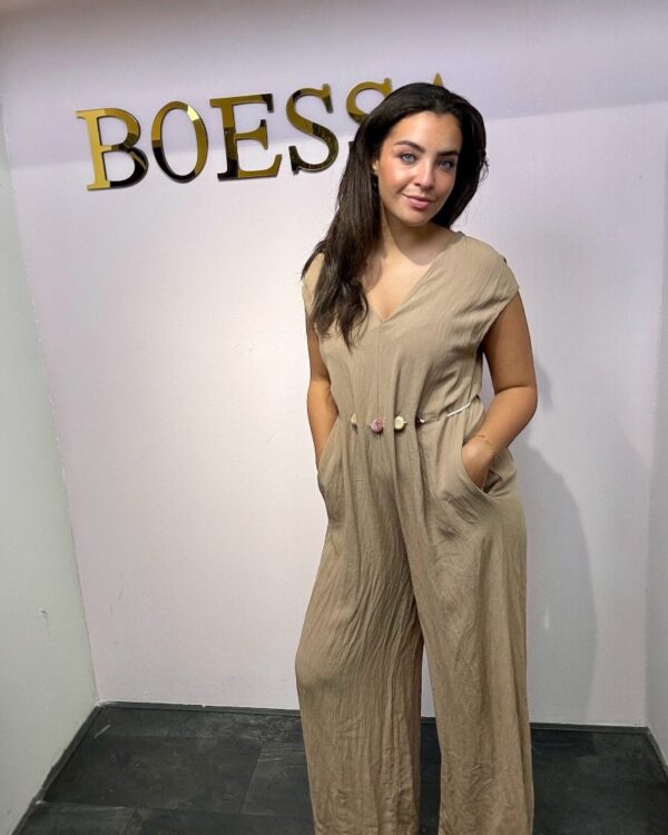 Boho chic touw jumpsuit