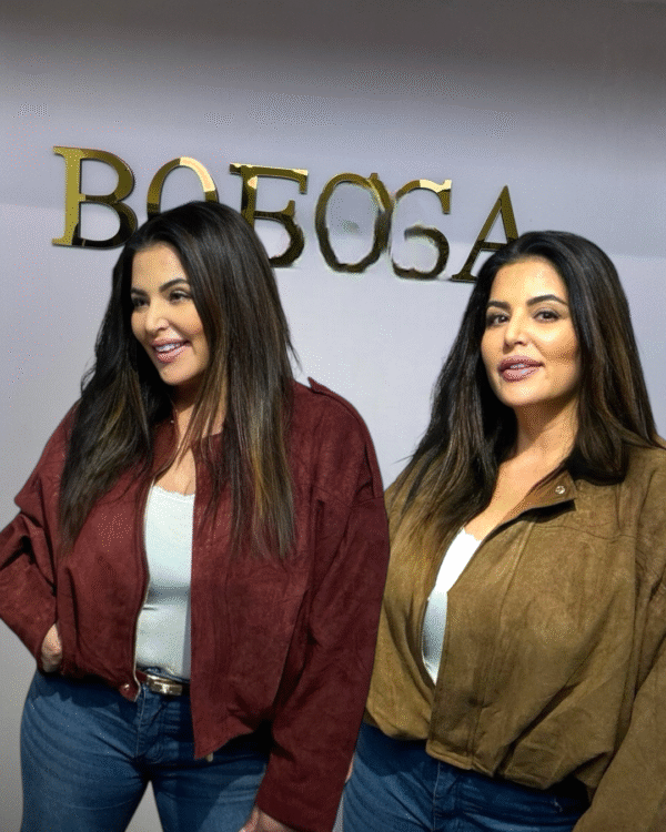 Oversized suède bomberjack dames – bordeaux en bruin – Boessa Mode”