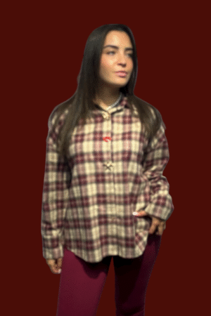 geruite-dames-blouse-bordeaux-broches
