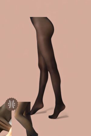 Winterpanty transparant look