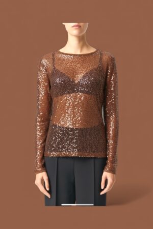 donkerbruine-paillettentop-netstof