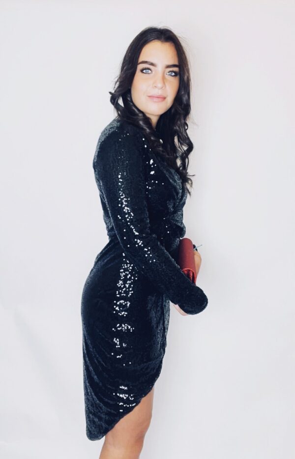 Sequin mini dress