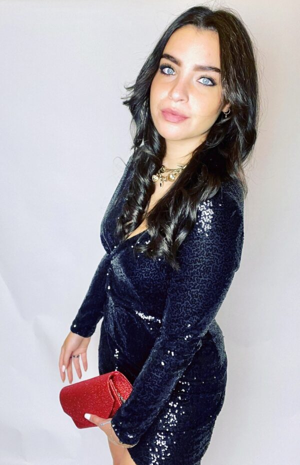 Sequin mini dress