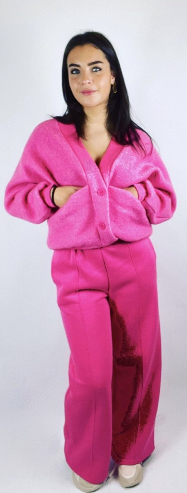 Lovely suit in my favorite color pink
