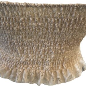 Bustier beige met kant