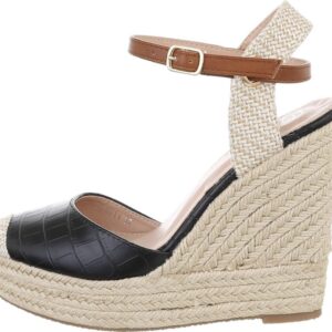 Plateauschoenen black stro