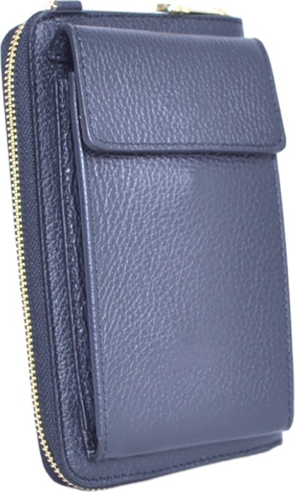 Lederen portemonnee telefoontasje