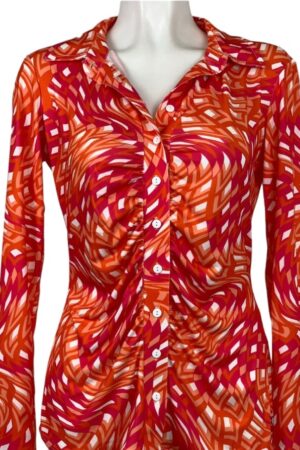 Travel blouse Oranje rood