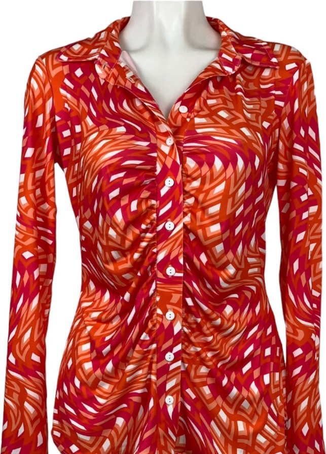 Travel blouse Oranje rood