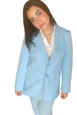 Baby blue blazer