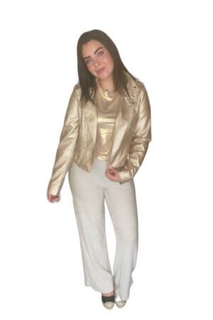 Loos fit broek shimmer