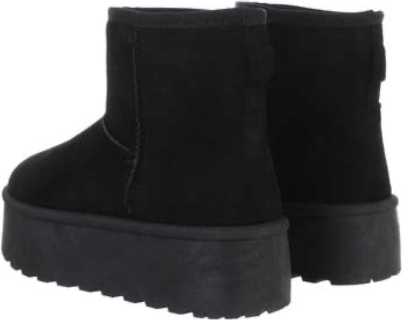 Platform boots Black