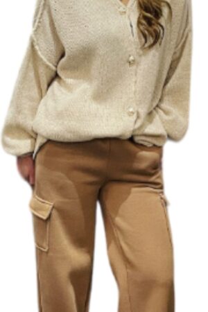 Cargo pants jogger camel