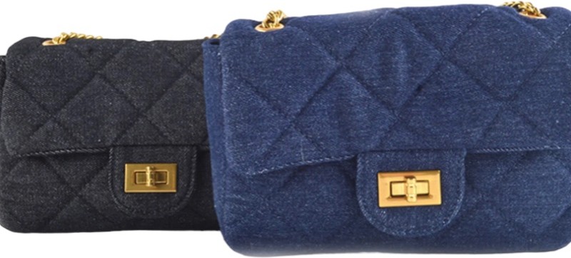 On my way: Jeans schoudertas