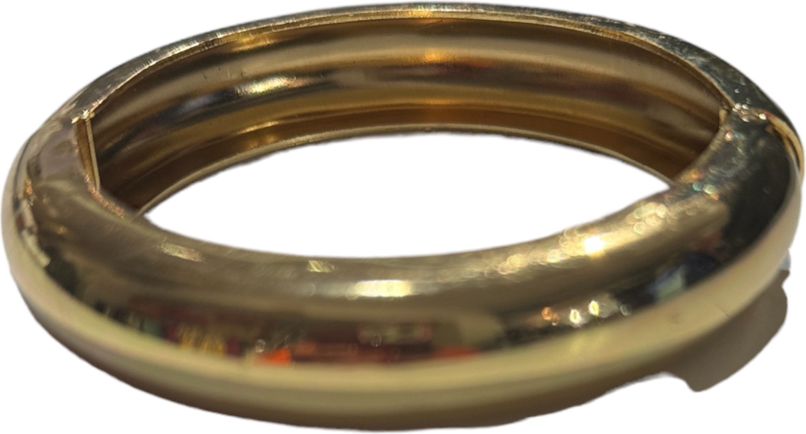 Geel goud stevige armband