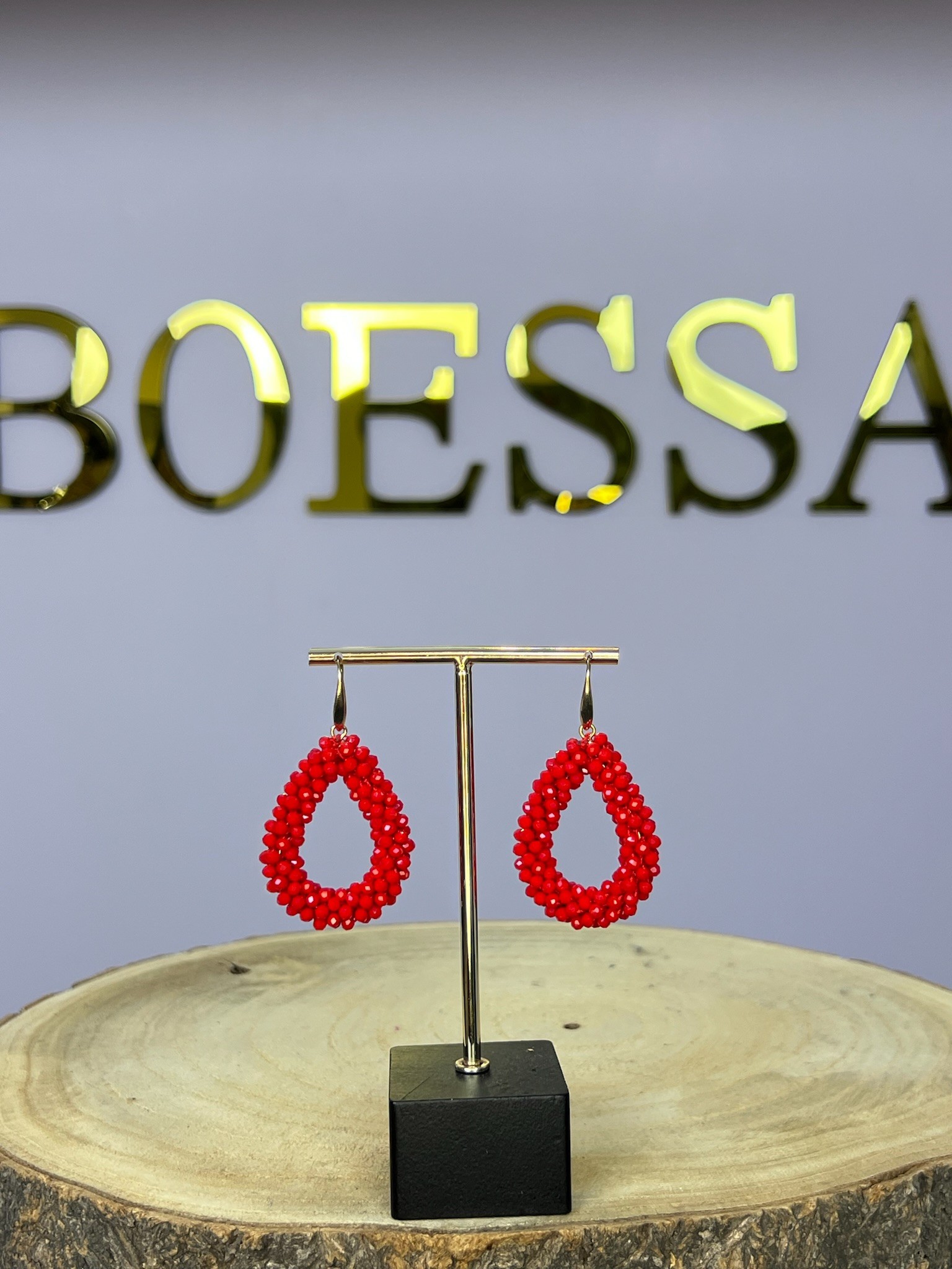 Oorbellen druppel vorm