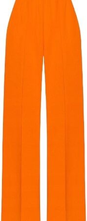 Oranje straight pants